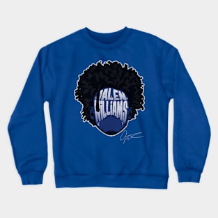 Jalen Williams Oklahoma City Player Silhouette Crewneck Sweatshirt